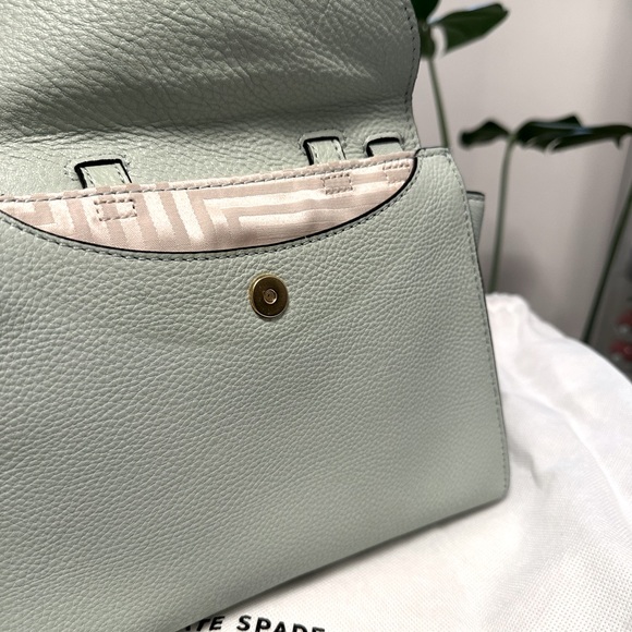 Kate Spade top handle purse with shoulder strap - Picture 8 of 11